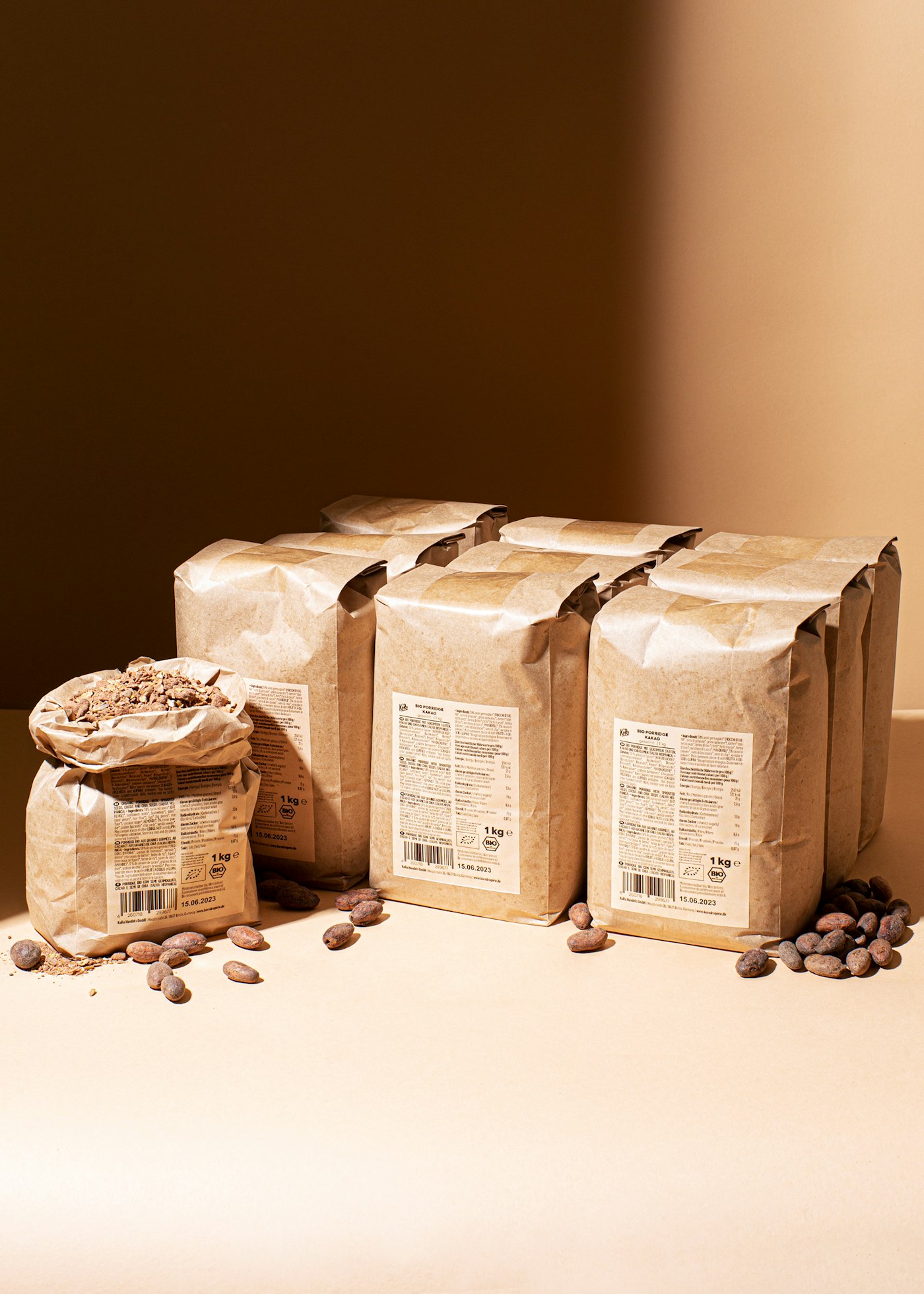 Ultra cremig Gekeimtes Bio Porridge Kakao kaufen KoRo Germany